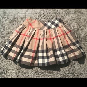 Kids Burberry Skirt